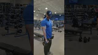 💪 Ultimate bicep workout  try this for more gains evansville newburgh personaltrainer [upl. by Shrier]