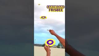 3 in 1 Toy  how to make cardboard frisbee  how to make cardboard launcher  homemade boomerang [upl. by Uile]