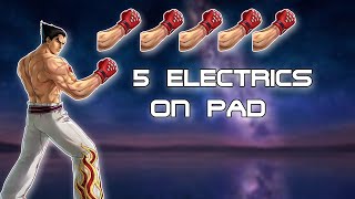 5 Electrics On Hori Pad  Tekken 7 [upl. by Wayne942]