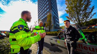 GEPAKT DOOR POLITIE TIJDENS BROMMER MEETING [upl. by Brew]