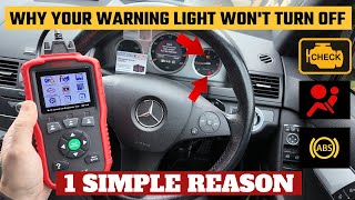 This IS WHY your Dashboard Warning Light Wont Turn Off After Diagnostic Reset [upl. by Howlyn]