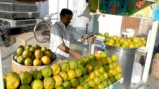 Fresh Orange Juice  Battai Juice  عصير البرتقال الطازج وصفة  नारंगी का जूस  Street FoodosB12 [upl. by Behnken417]