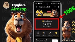 Capybara Meme Airdrop  Capybara Meme wallet connect  Capybara Meme me wallet connect kesa karey [upl. by Katya]