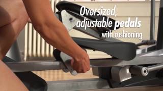 NordicTrack E115 Power Incline Elliptical Trainer [upl. by Dahsar]