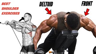 Best Shoulder Exercises To Build Big Shoulder and Rear Deltoid Muscle  Shoulder and Deltoid Workout [upl. by Acemaj]