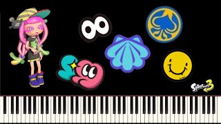 Splatoon 3  Hotlantis Piano Cover [upl. by Ahseekan]