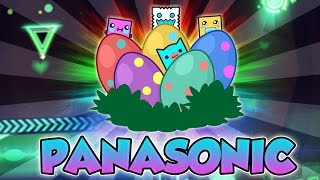 ¡TODOS LOS EASTER EGGS DE PANASONIC GEOMETRY DASH [upl. by Gabriello69]