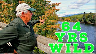 64 Yrs in The North Maine Woods Canoeing and Camping on the West Branch of the Penobscot River 12 [upl. by Bremble]