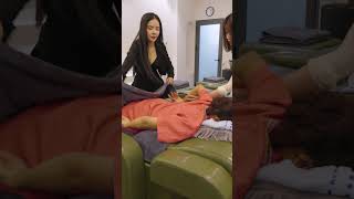 ASMR Vietnamese Jade 007 Barbershop 4 Hand Service Massage Shave Ear Cleaning Shampoo shorts [upl. by Elahcar]