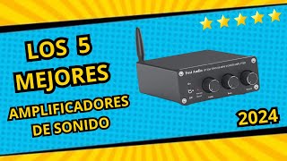 ✔️🔊 5 MEJORES Amplificadores de Sonido BUENOS y BARATOS de Amazon 2024✅CalidadPrecio Audio Hifi [upl. by Nomyaw]