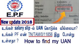 HOW TO KNOW MY UAN NUMBERGET YOUR UAN NUMBER ONLINE 2018 UPDATE [upl. by Sephira909]