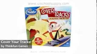 Cover Your Tracks Game by Thinkfun  32000 [upl. by Sayette]