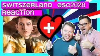 Switzerland Eurovision 2020  REACTION VIDEO  Gjons Tears  Répondezmoi  CH [upl. by Enael]