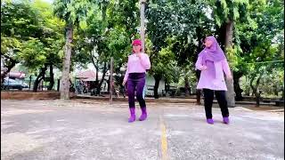 Bumble Bee Line Dance By Fifi and Wulan [upl. by Llednahs]