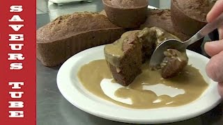 How to make Sticky Toffee Pudding with The French Baker TV Chef Julien Picamil from Saveurs [upl. by Anyer]