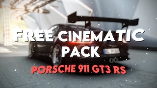 Porsche 911 GT3 RS  Clip Pack  4K [upl. by Norrab222]