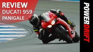 Ducati 959 Panigale  Review  PowerDrift [upl. by Atiken]