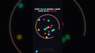 How Many Balls Until My PC Crashes satisfying simulation adhd challenge [upl. by Natye]