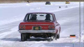 440 Plymouth Belvedere at Merrill Ice Drags [upl. by Yellah]