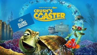 Crush coaster Disneyland Paris [upl. by Aleiram]