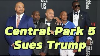 The central park 5 sues Donald Trump Should he apologize [upl. by Yetta]