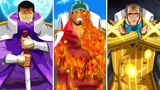 All 7 Admirals In One Piece Explained stronger than gods [upl. by Nananne327]