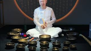 Tibetan Bowls Meditation Harmonysingingbowlmeditationmusicsoundbathssleep [upl. by Nit458]