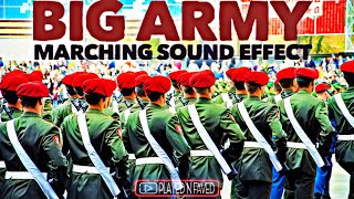 Big Army Marching Sound Effect  Soldier March In Battle Sounds  Royalty Free Sample [upl. by Gnues722]