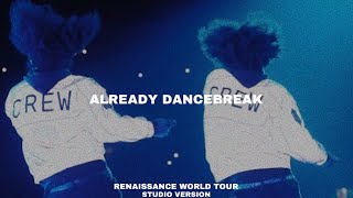 Beyoncé  Already Dancebreak Les Twins  Renaissance World Tour Studio Version [upl. by Glynas244]