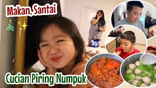 Bakso Kuah amp Cakalang Rica uenak😋 dirumah ajaa  Vlogmas 2023 day 5🎄 610 [upl. by Elnar]