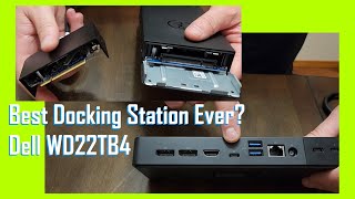 Best Docking Station Ever Dell WD22TB4 Unboxing Setup amp Review [upl. by Ybbor745]