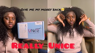 Unice hair Review😭 Refund me ASAP FAIL😤😱Gagaworld [upl. by Levitt236]