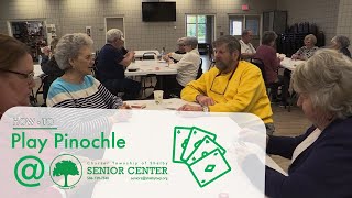 How to Play Pinochle at the Shelby Township Senior Center [upl. by Atteuqaj]