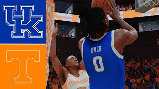 Kentucky vs Tennessee  College Hoops 2K25 Simulation [upl. by Halette]