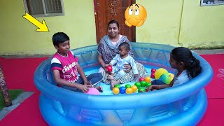 24 Hours Swimming Pool Challenge  Bathroom கூட போக முடியாத ஒரு Challenge யாரெல்லாம் இருப்பாங்க [upl. by Aciretnahs420]