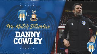 Interview  Danny Cowley Pre Bradford City [upl. by Dew545]