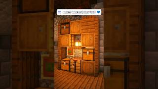 Minecraft Mini Builds Ep 64  Easy Interior Idea [upl. by Eicnan278]