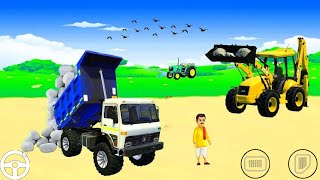 Drive Dumper And Jcb Loding jcb dumper gamingvideos [upl. by Ekaterina]