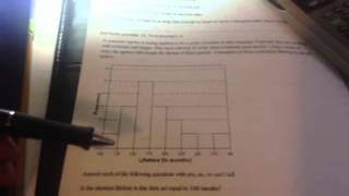 Finding the median in a Histogram [upl. by Owades]