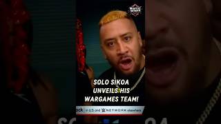 Solo Sikoa Unveils His WarGames Team [upl. by Abeu]