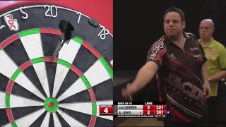 INCREDIBLE MATCH  Watch Michael van Gerwen v Adrian Lewis at Players Champs five [upl. by Nodnarbal]