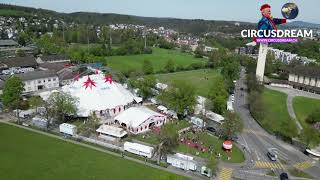 Schweizer NationalCircus Knie Pfändler mit Amstutz  Schaffhausen SH 2024 [upl. by Jorgan399]