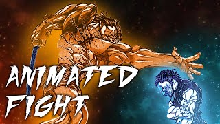 Musashi Miyamoto vs Pickle  BAKI ANIMATION [upl. by Amehr]