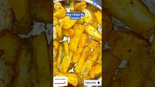 How I enjoy My Cassava Deep Fried2024 foodie shortsfeed shortsfeed shortsbeta [upl. by Kallman]