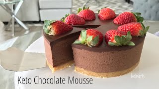 NoGelatine NoBake Keto Chocolate Mousse [upl. by Naget58]