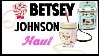 Betsey Johnson Purse Haul [upl. by Nevile]