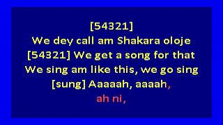 Fela Kuti  Shakara karaoke [upl. by Adnicul]