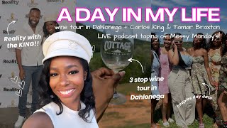 VLOG Carlos King amp Tamar Braxton LIVE in Atlanta  3Stop Wine Tour in Dahlonega [upl. by Laurens886]