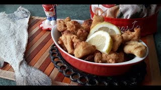 BACCALA FRITTO IN PASTELLA [upl. by Denney]