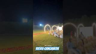 RK100GANGAVATHI RK EVENTS LIVE SHOWS LIGHTING SYSTEM trending shorts shortvideo dj music [upl. by Hanimay]